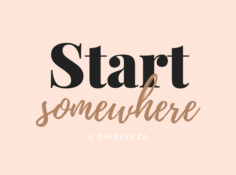 Start Somewhere