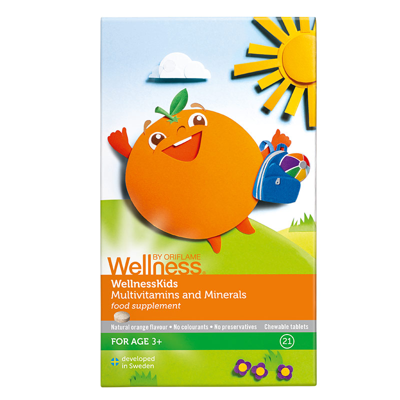 Multivitamínico e Mineral (para crianças) WellnessKids