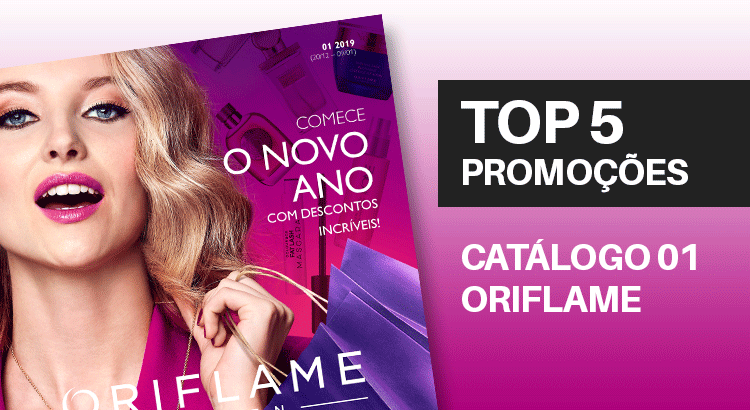 Promoções do Catálogo 01 de 2019 da Oriflame
