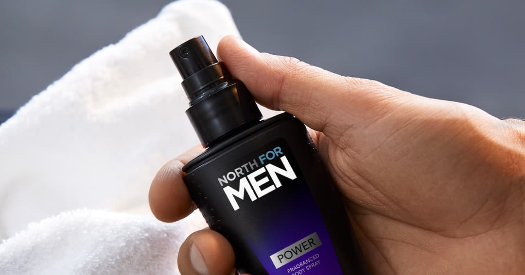 Sprays Corporais Perfumados North for Men