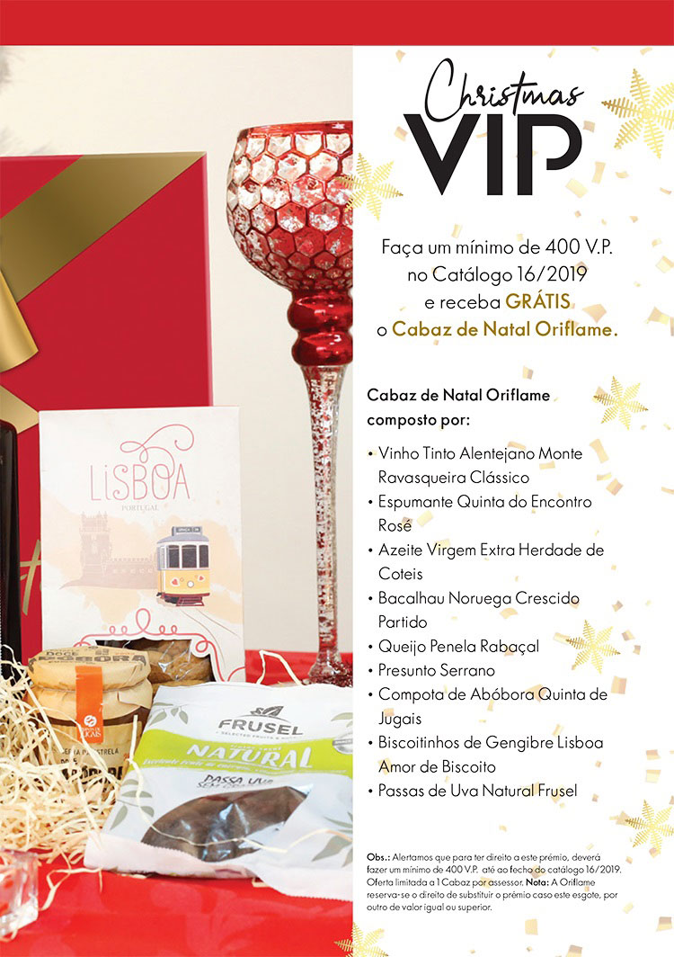 Cabaz de Natal folheto 1