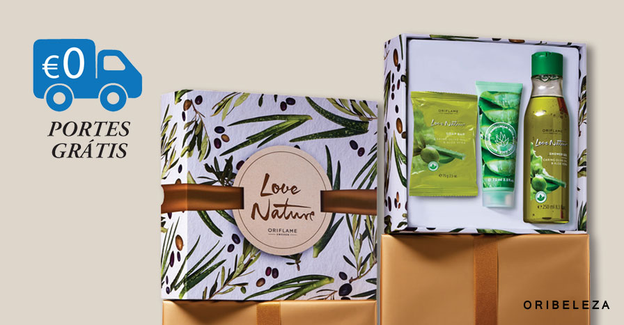 Campanha Portes Grátis no Coffret Love Nature