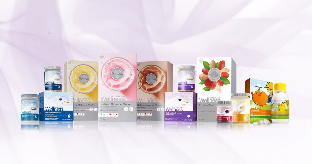 Wellness Oriflame Suplementos e Nutrição