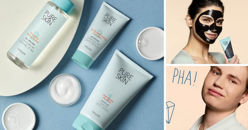 Pure Skin Oriflame Combate as Borbulhas e o Acne