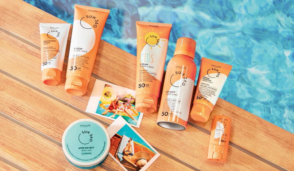 Protetores Solares Oriflame Sun 360