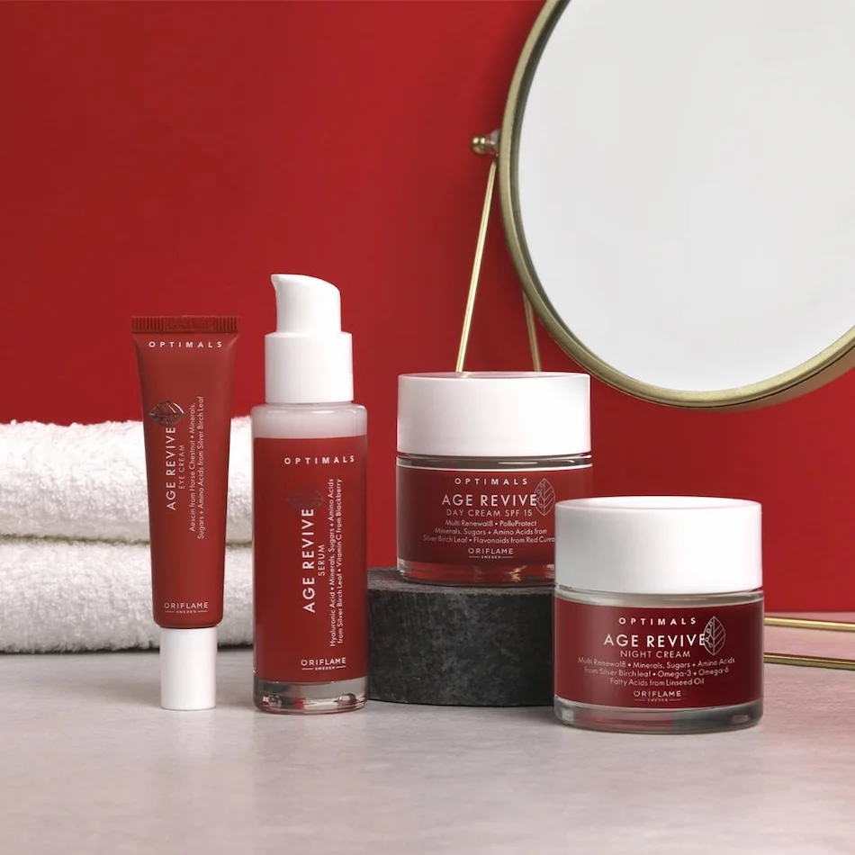 Rotina Age Revive Optimals da Oriflame