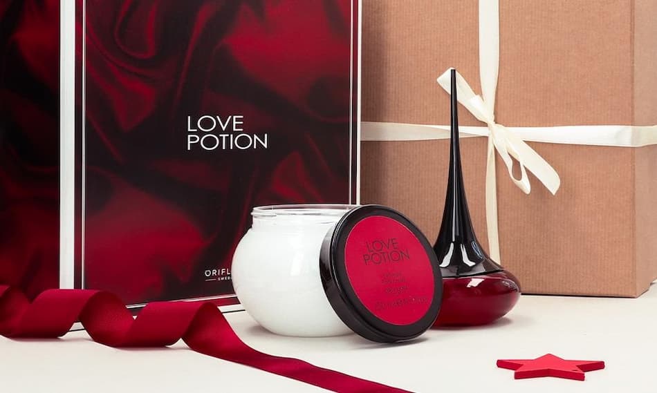Conjunto de Natal Love Potion Oriflame