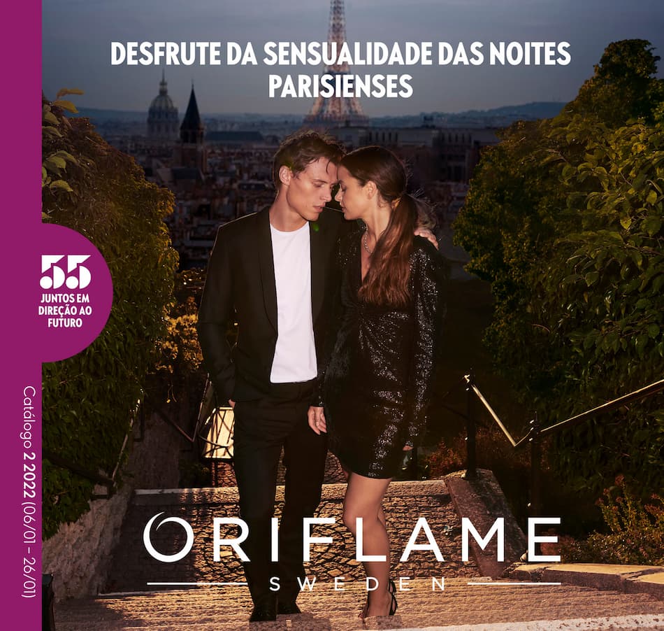 Capa do Catálogo 2 de 2022 da Oriflame