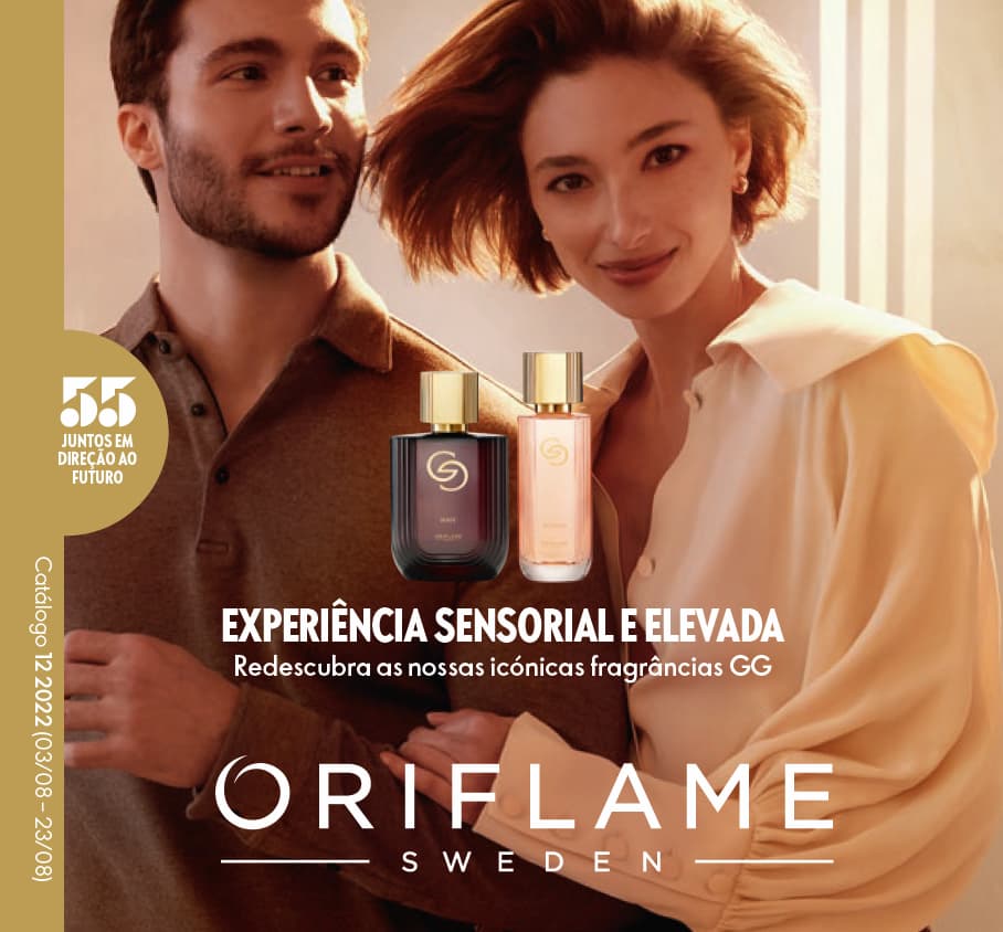 Capa do Catálogo 12 de 2022 da Oriflame