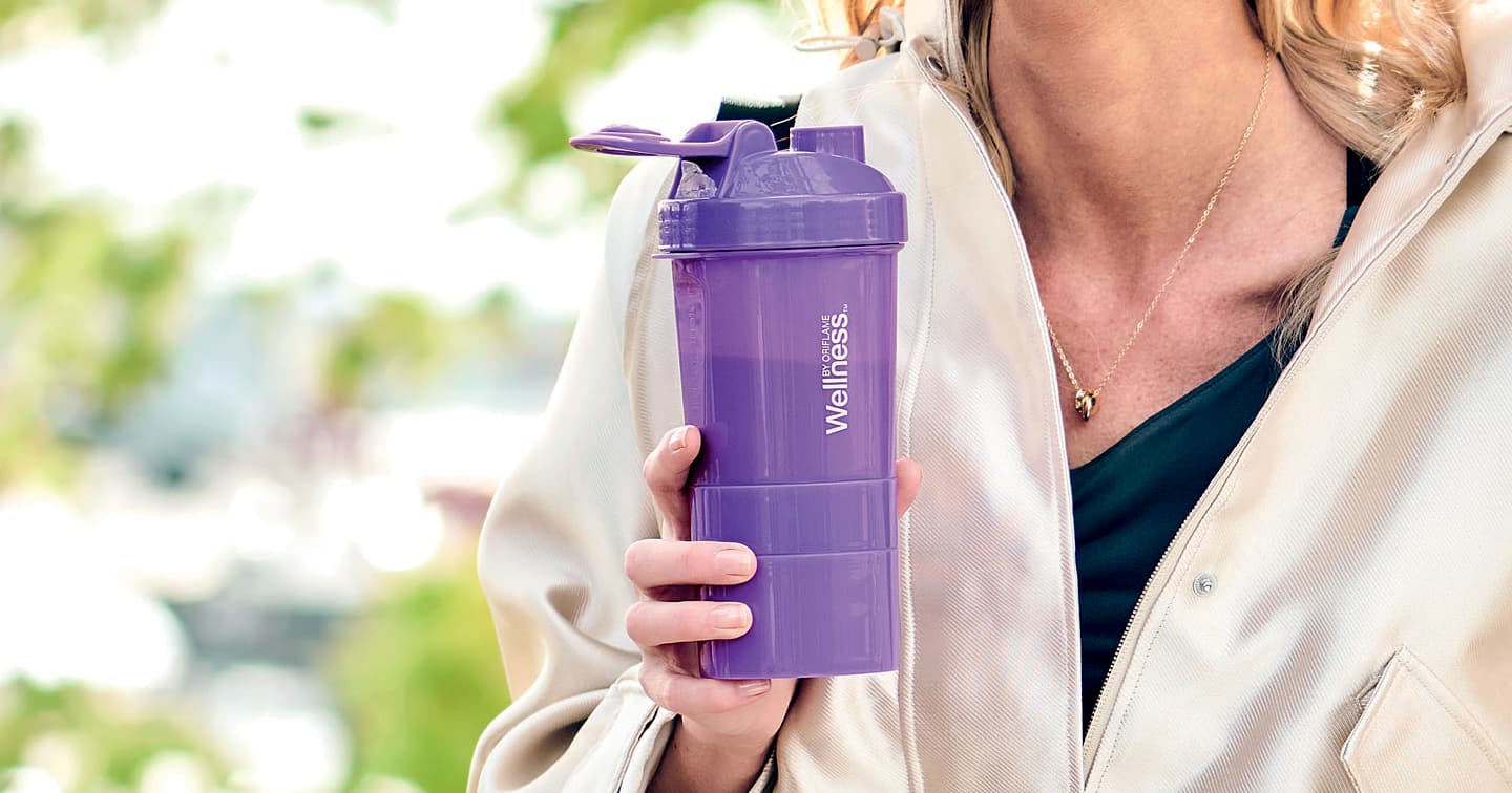 Garrafa Shaker Wellness Oriflame