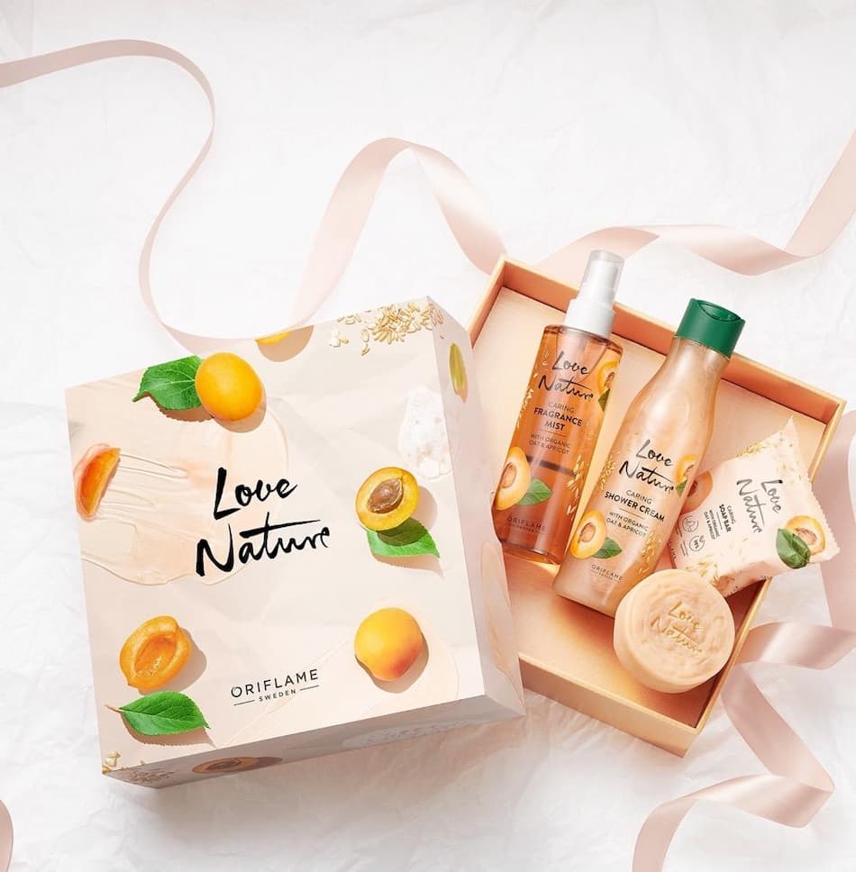 Conjunto Love Nature Oriflame Natal