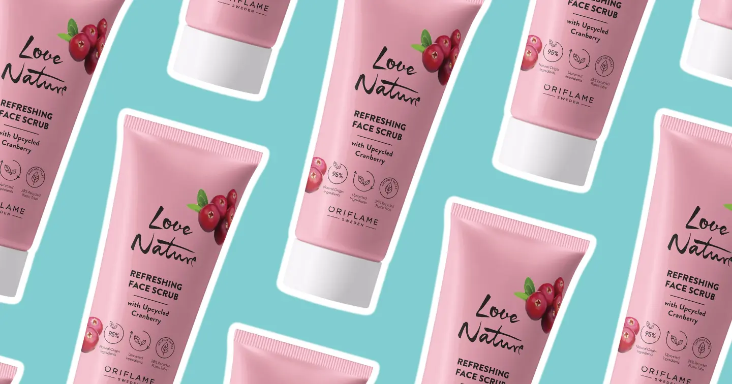 Esfoliante Facial Arando Vermelho Reciclado Love Nature