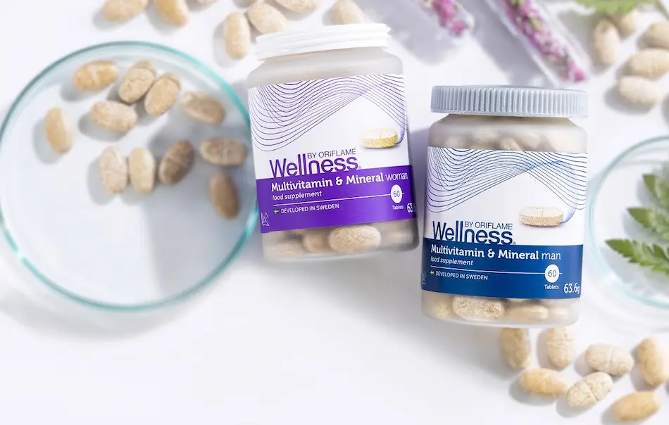 Mutivitamínicos Wellness by Oriflame