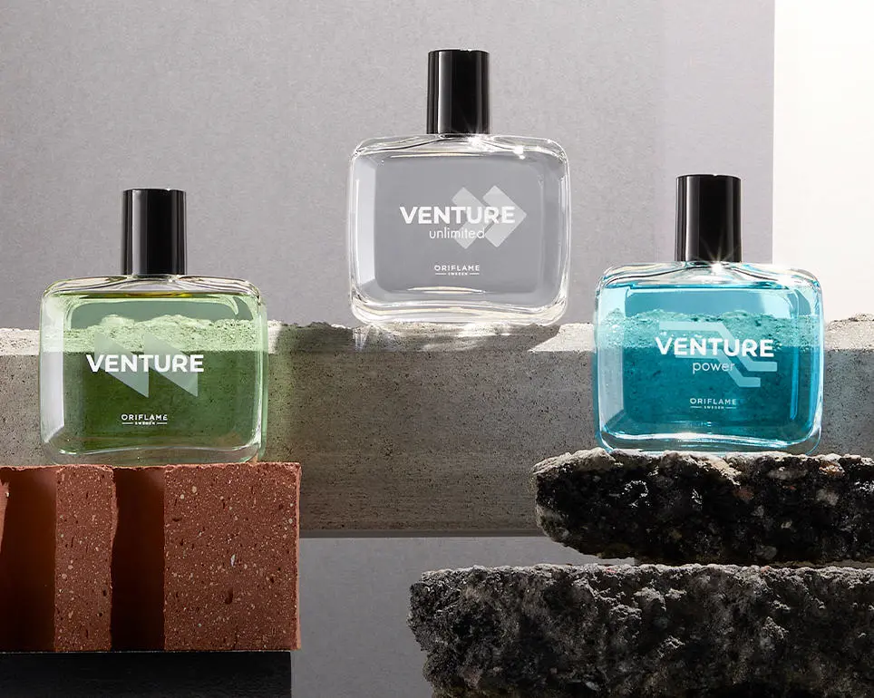 Fragrâncias Venture da Oriflame