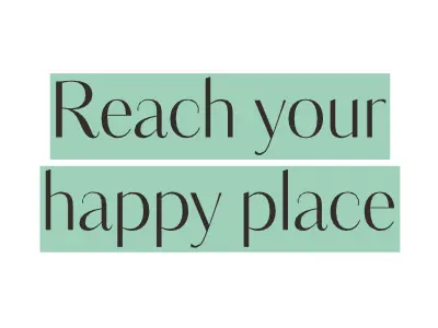 Reach your happy place Oriflame