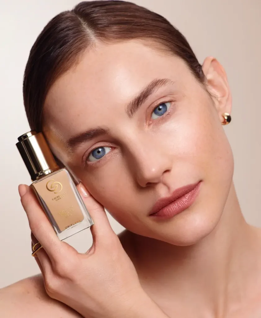 Base Eternal Glow Giordani Gold da Oriflame - evitar que a base craquele