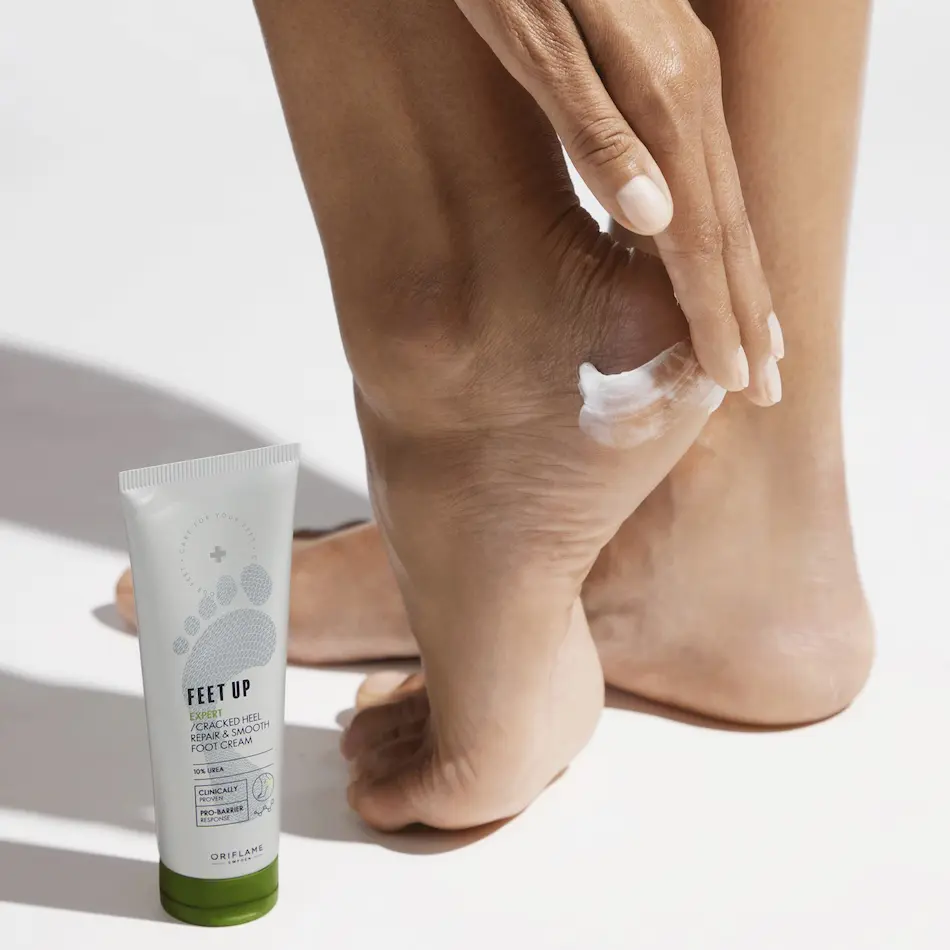 Creme reparador para pés