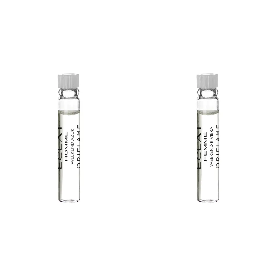 Amostras das fragrâncias