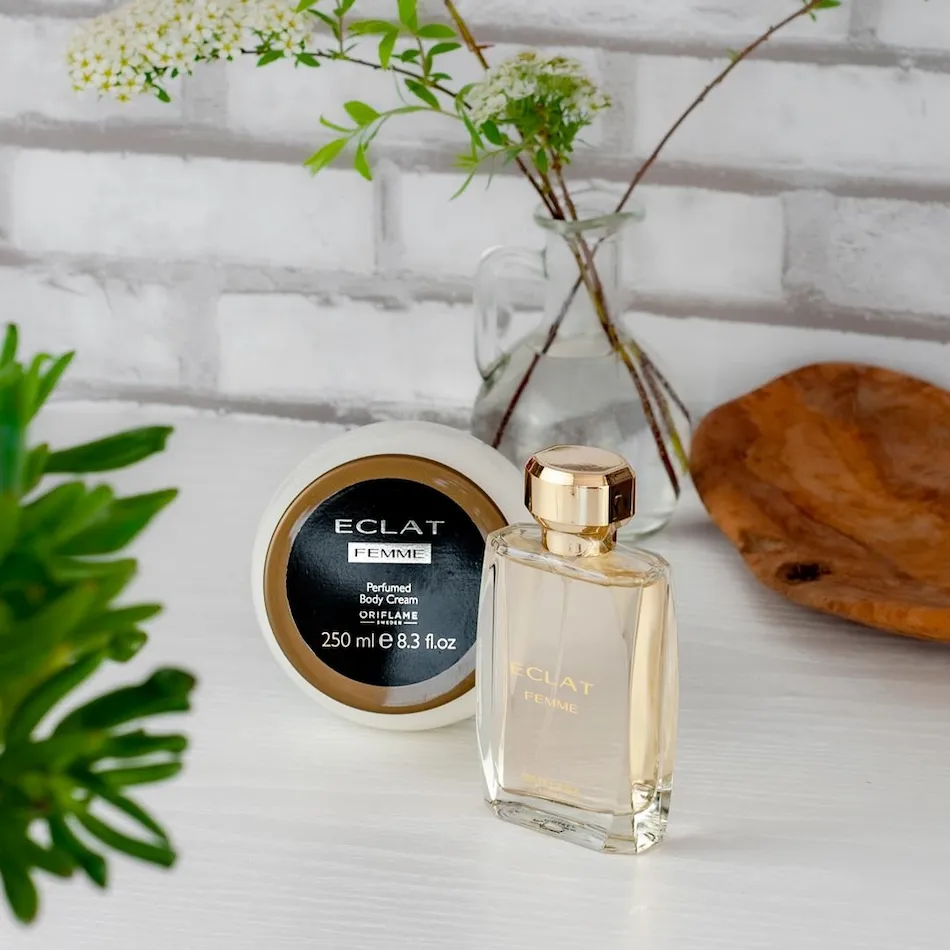 Fragrância e Creme de Corpo Perfumado