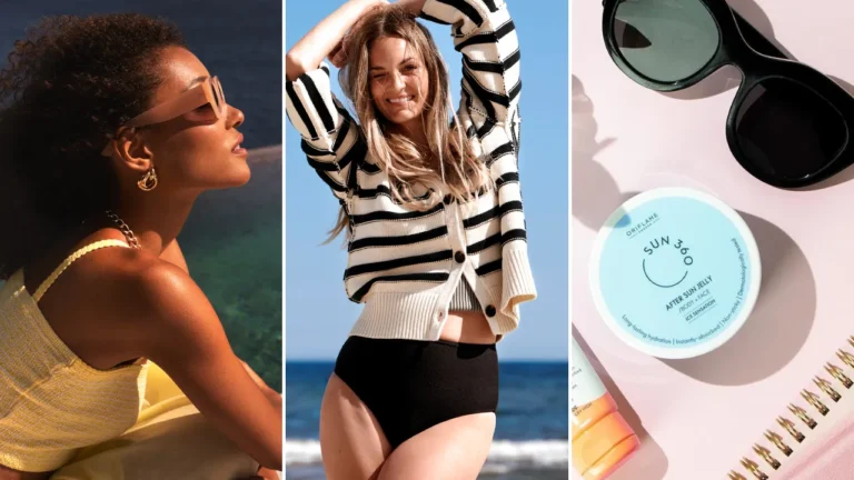 Kit de beleza para o verão