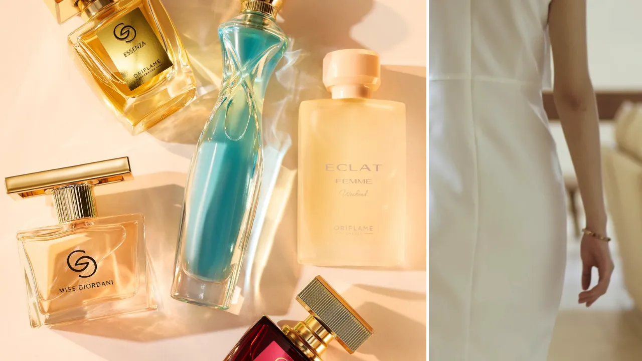 Perfumes elegantes e sofisticados