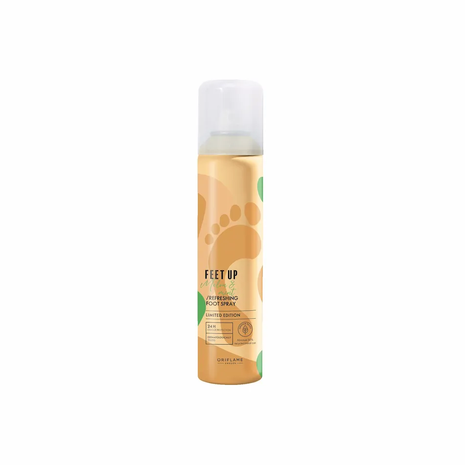 Um spray fresco que elimina os odores