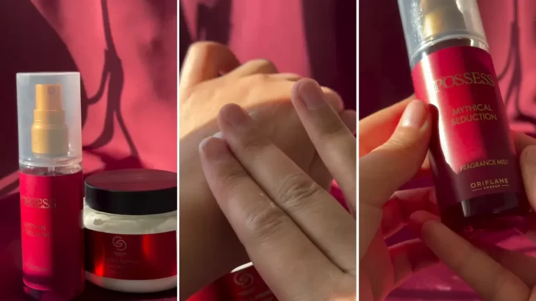 Aromas sensuais Oriflame