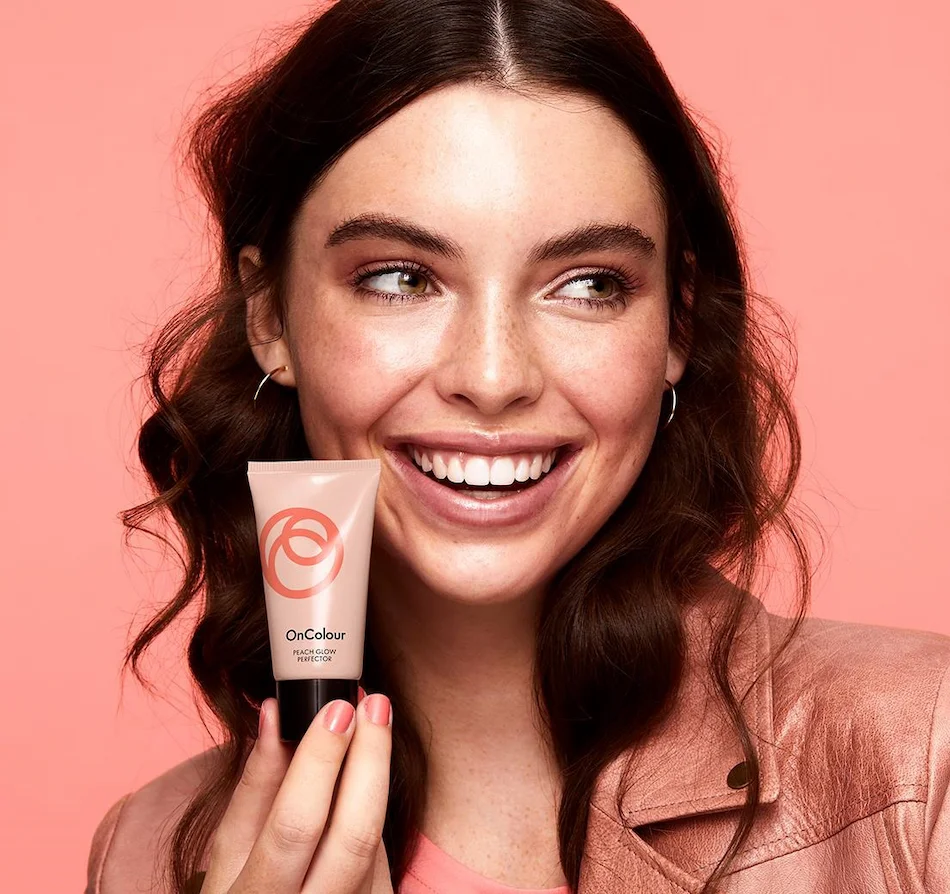 Hidratante com Cor Peach Glow OnColour