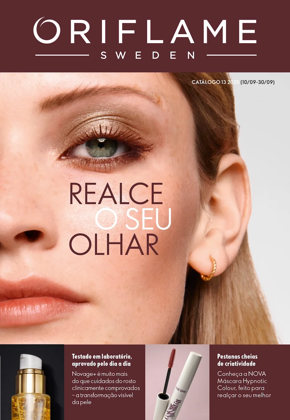 Capa do Catálogo 13 de 2025 da Oriflame