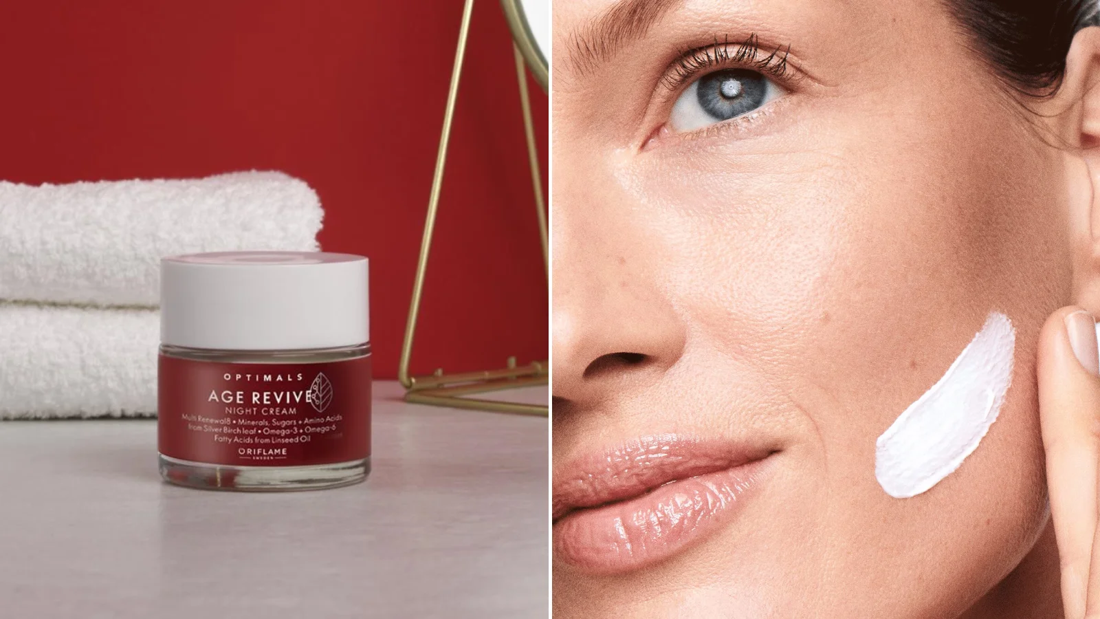 Creme de Noite Age Revive Optimals da Oriflame