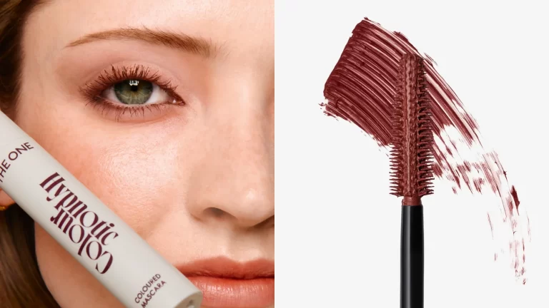 Máscara colorida para olhos verdes da Oriflame