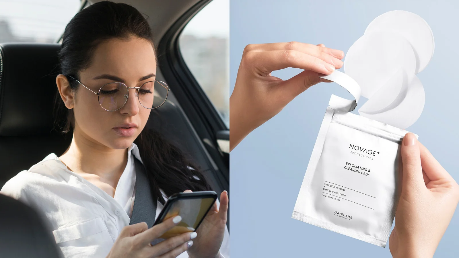 Peeling portátil para borbulhas