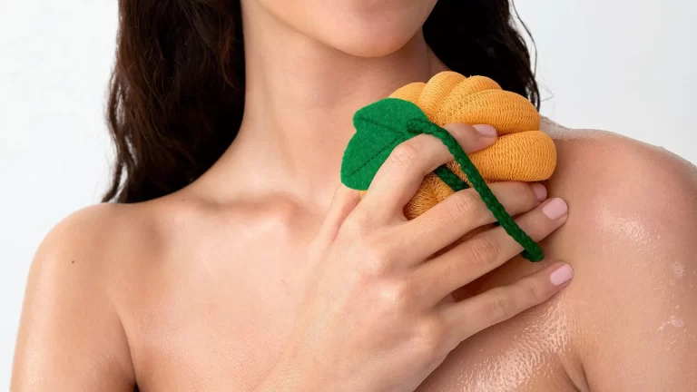 Puff de Banho Pumpkin da Oriflame