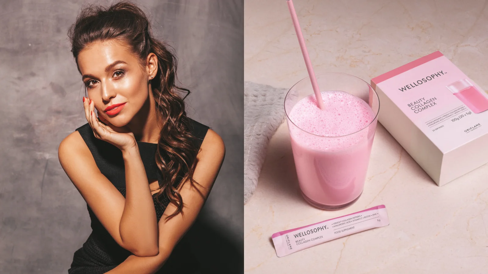 Colagénio para cabelo e unhas da Oriflame