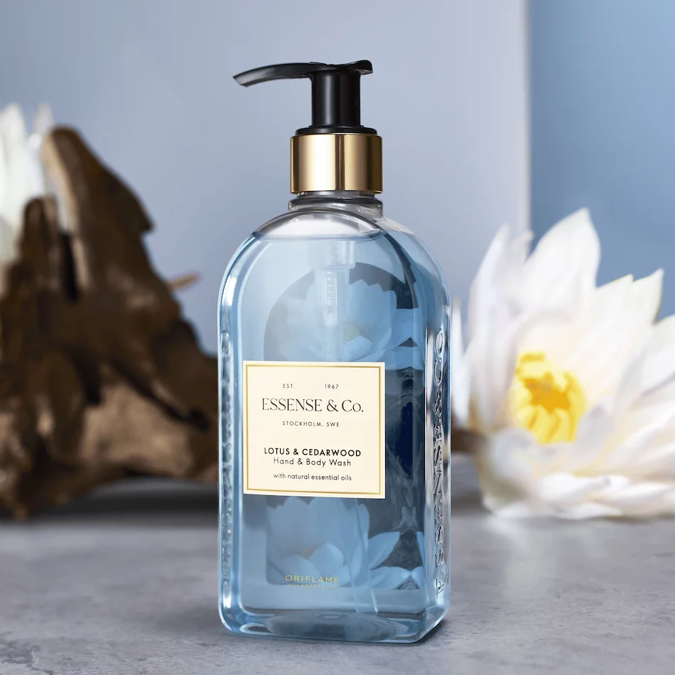 Gel de Banho e Mãos Lotus & Cedro