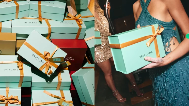 Caixa festiva Oriflame