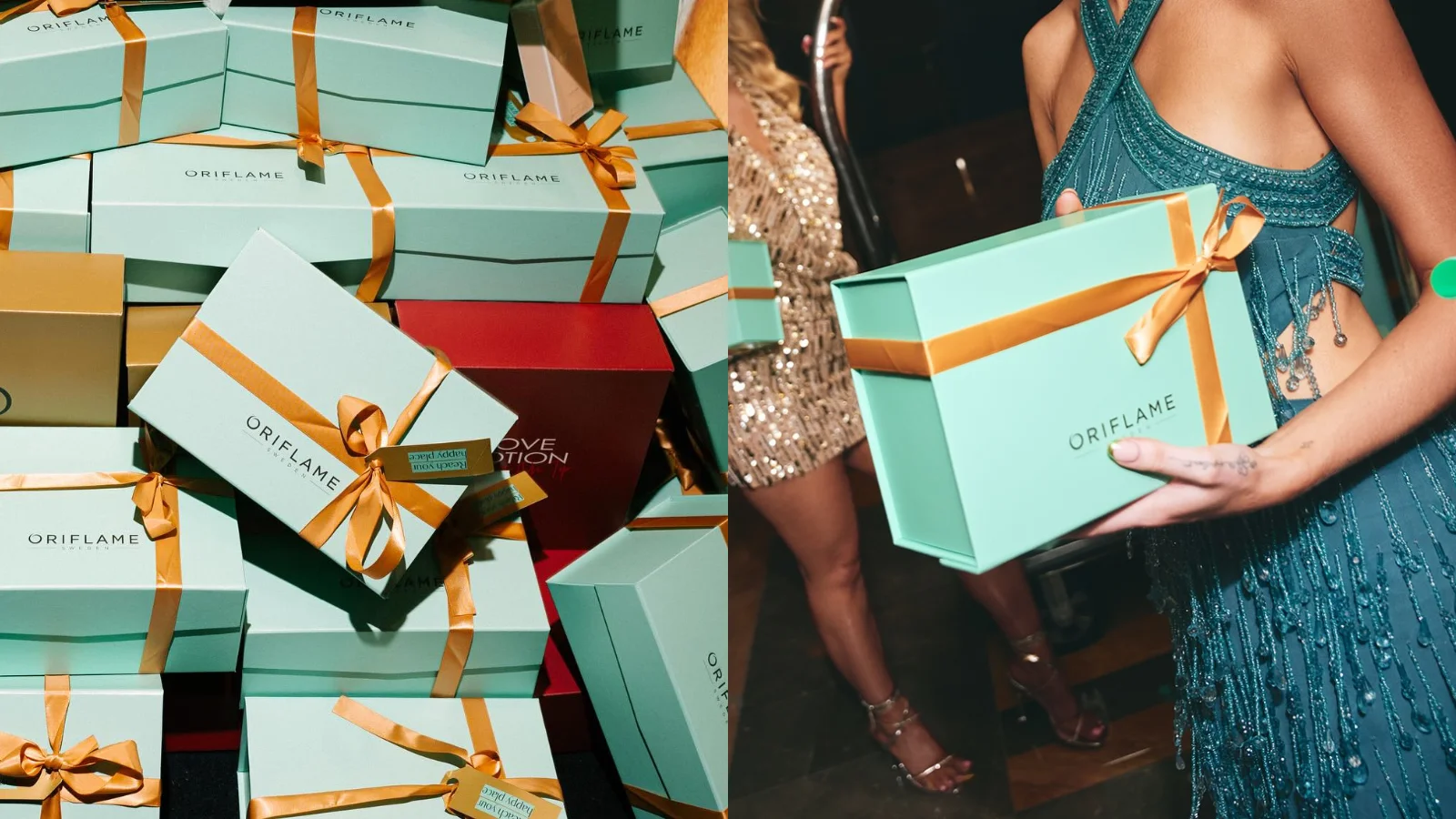 Caixa festiva Oriflame