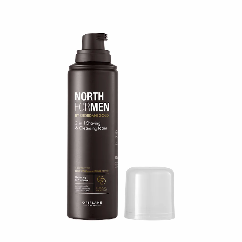 Espuma de Barbear 2-em-1 North for Men by Giordani Gold