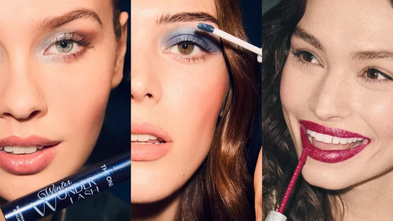 Maquilhagem de festa efeito lifting