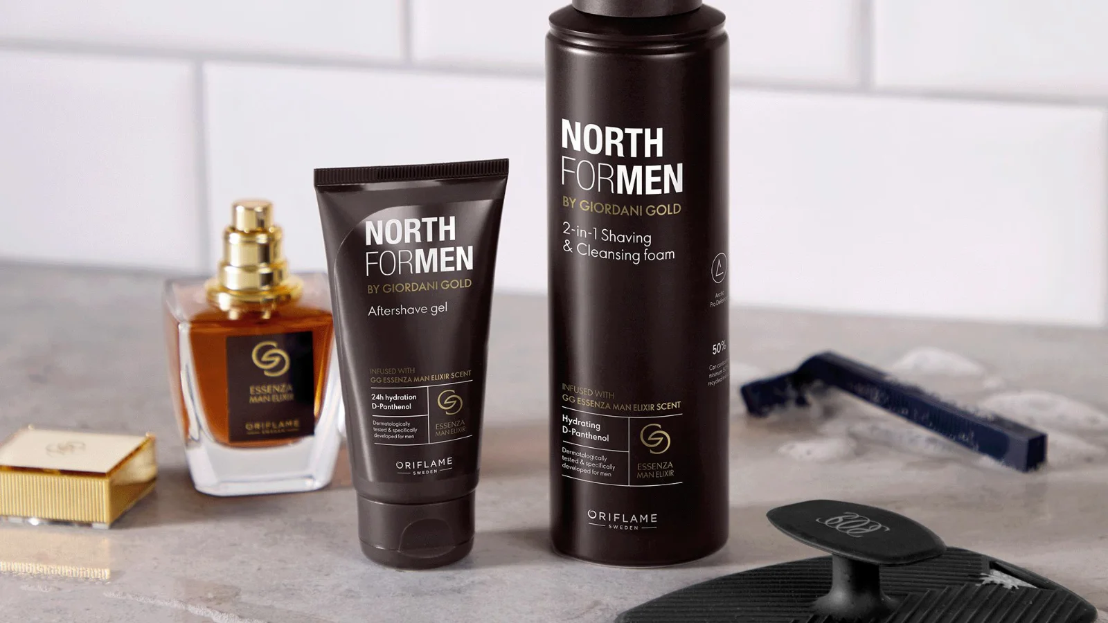 North for Men by Giordani Gold: cuidado premium diário