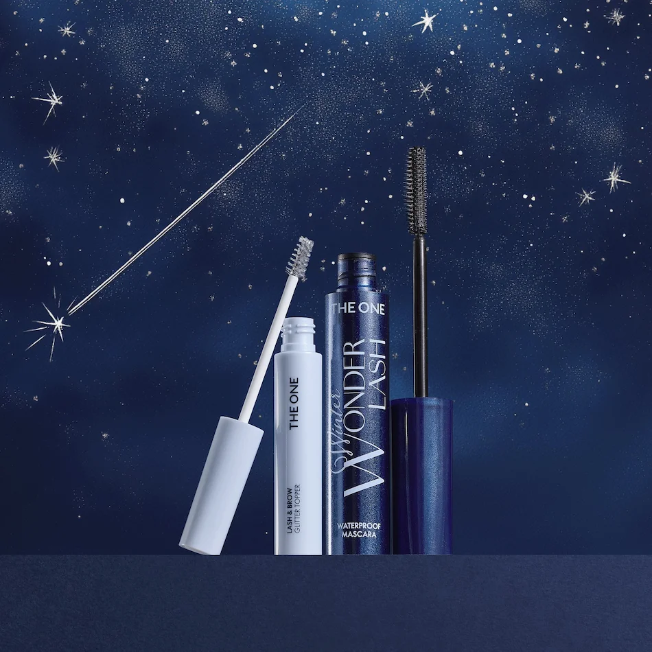 Topper Glitter e Máscara