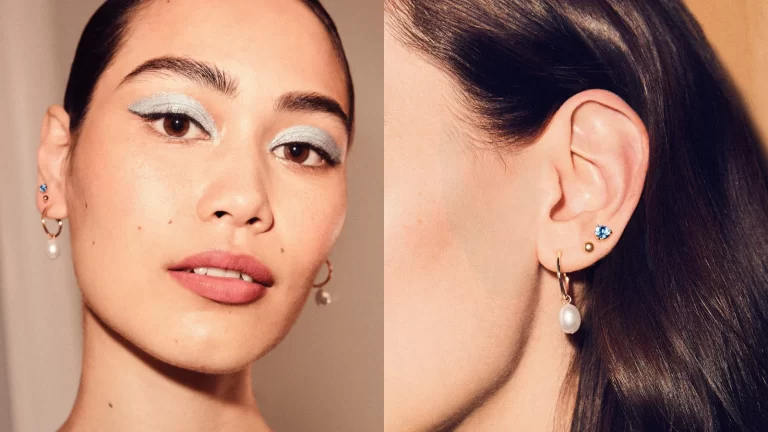 Brincos Winter's Embrace Oriflame