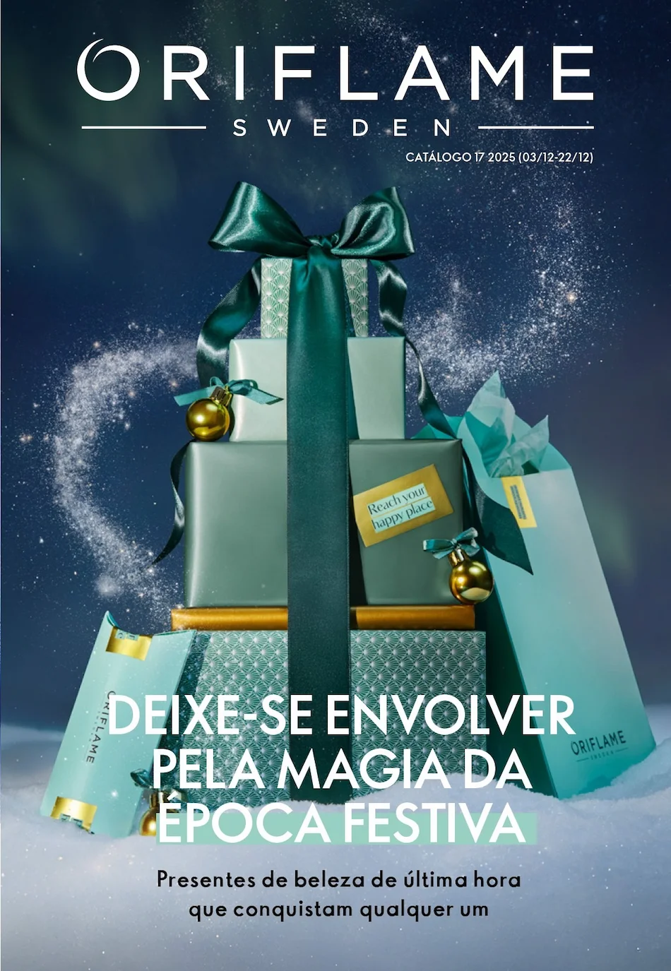 Capa do Catálogo 17 de 2025 da Oriflame