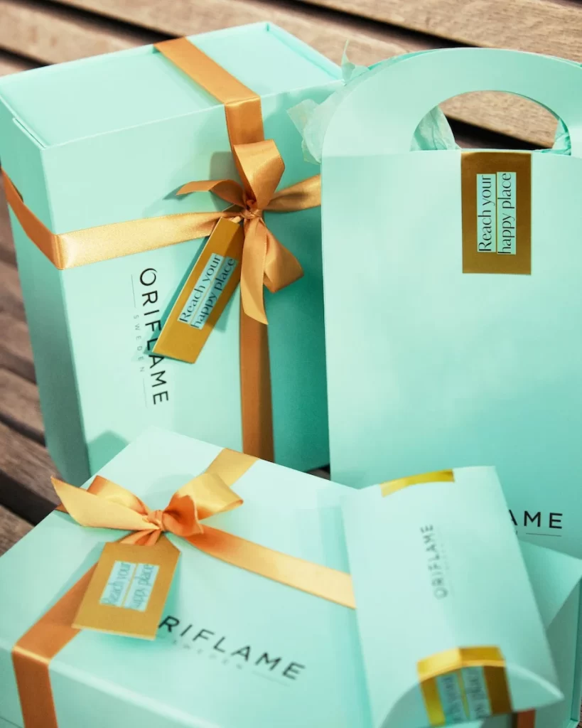 Encomendas de Natal Oriflame