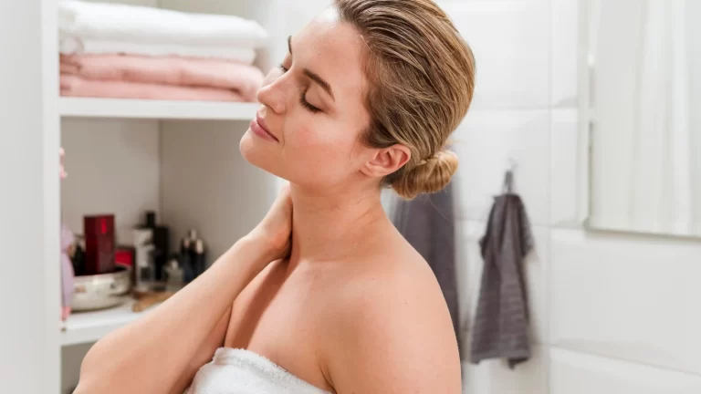 Substituto sérum Novage pescoço