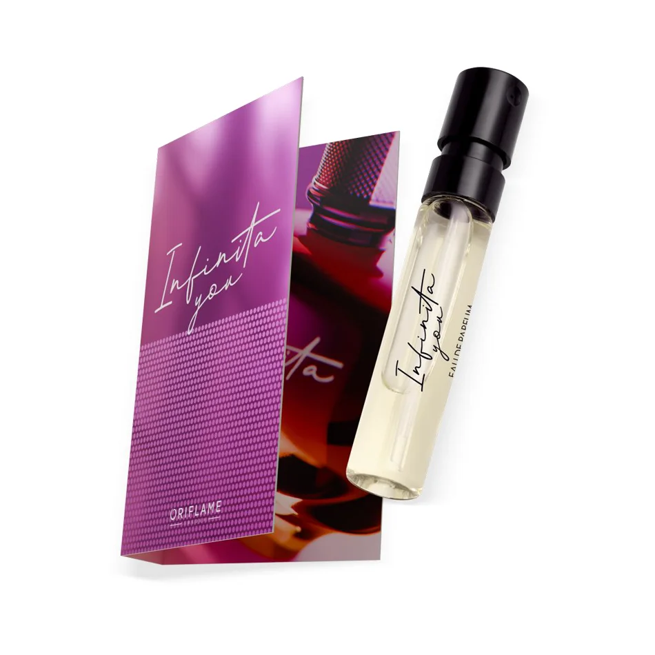 Amostra com spray Infinita You