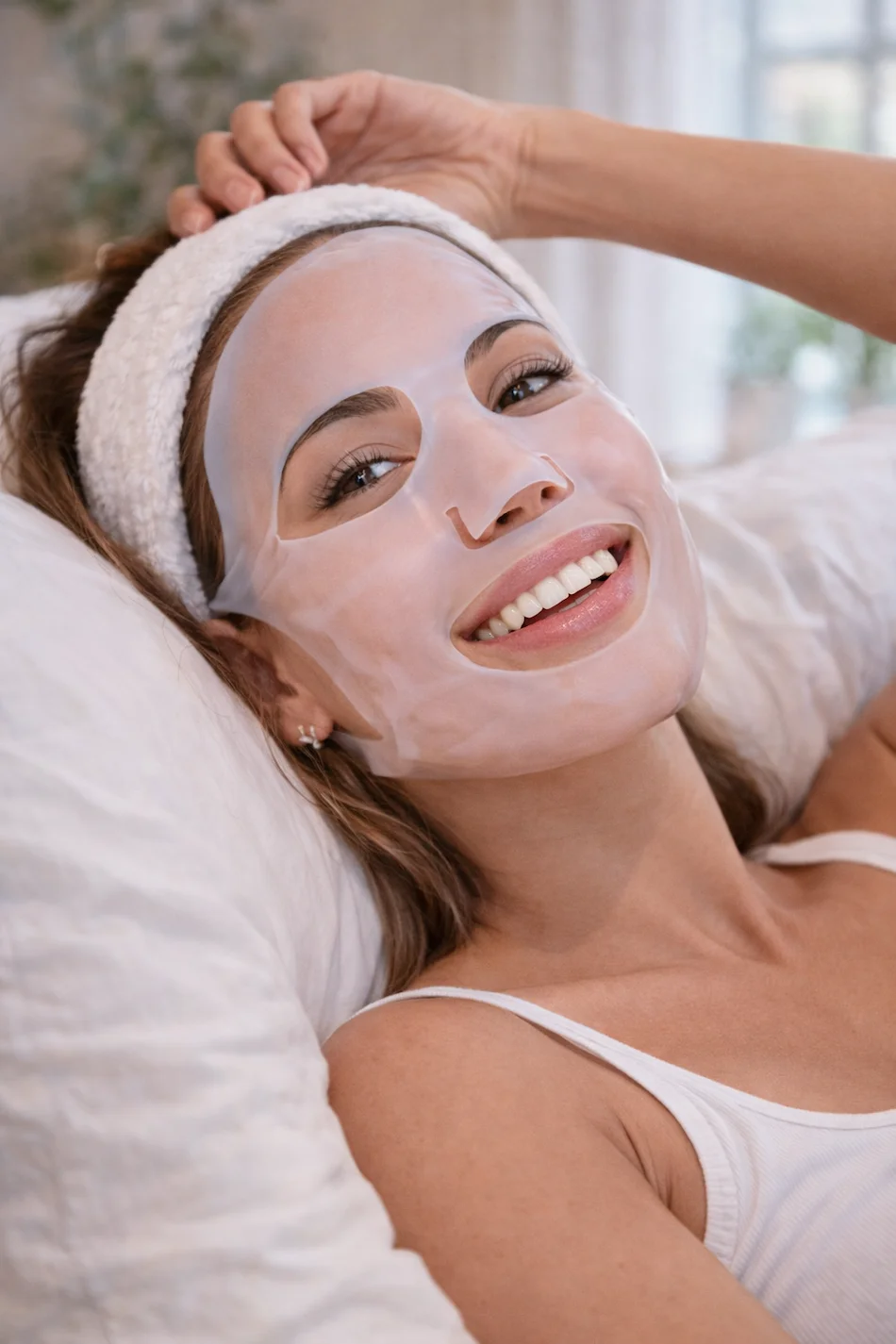 Usar a máscara facial