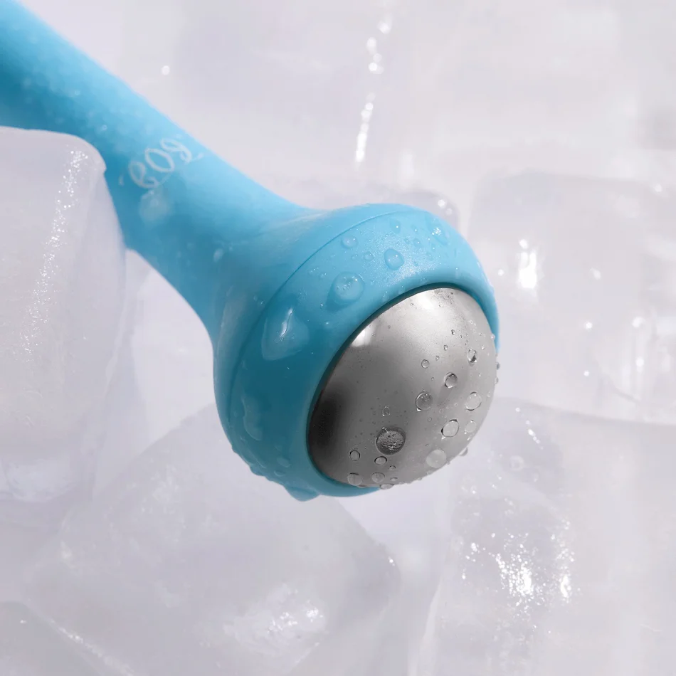 Como usar o massajador facial criogénico