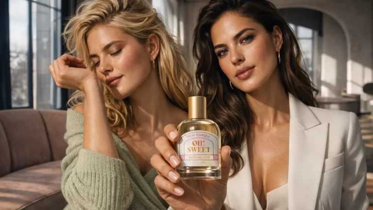 Perfume de marshmallow e pistácio