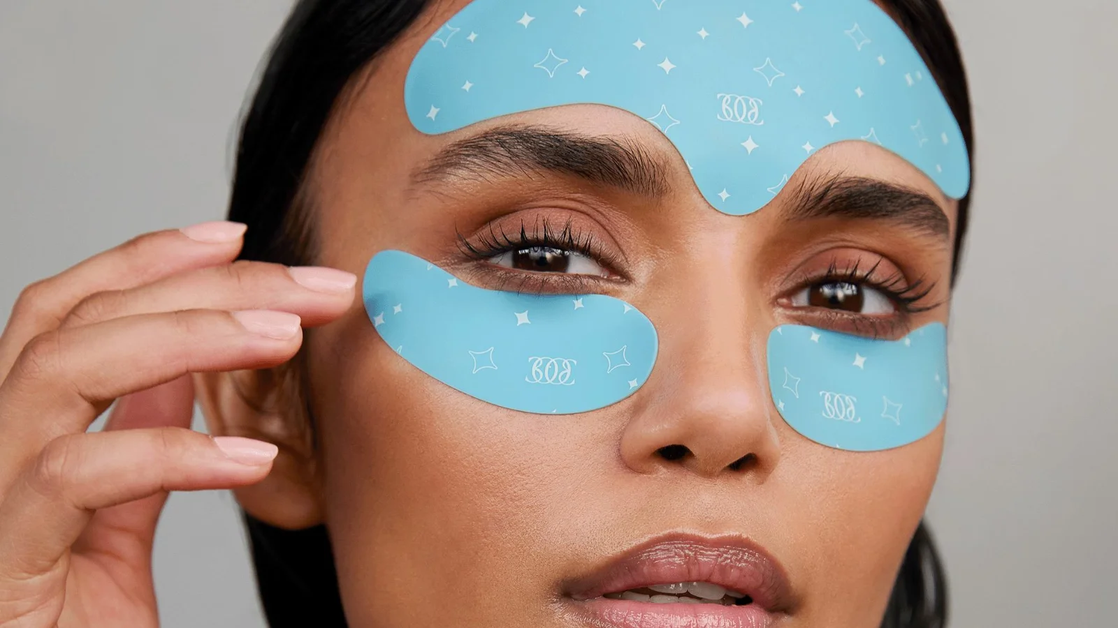 Patches reutilizáveis Oriflame para olhos e testa